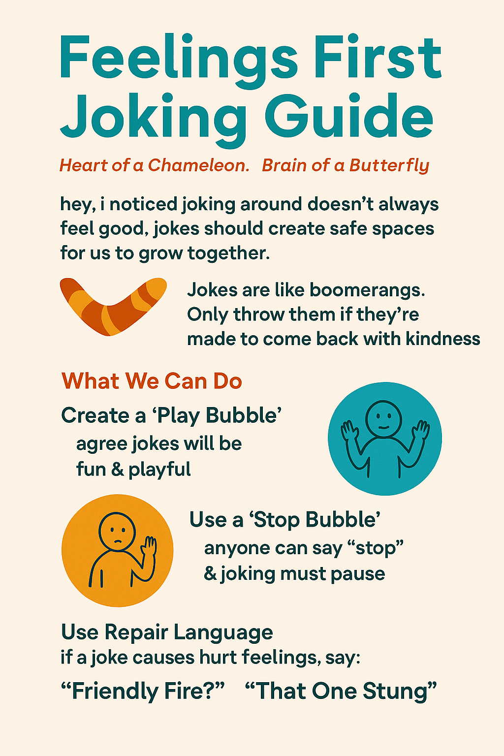 🧠Joking Shouldn’t Hurt: Helping My Son Find His Play&nbsp;Bubble